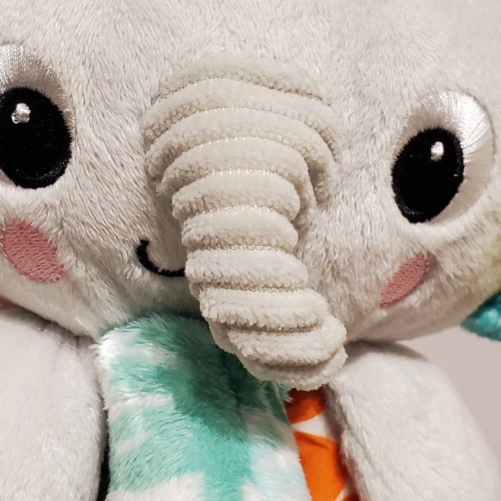 Bright Starts Elephant Baby Rattle and Crinkle Teether Set - Picture 8 of 16
